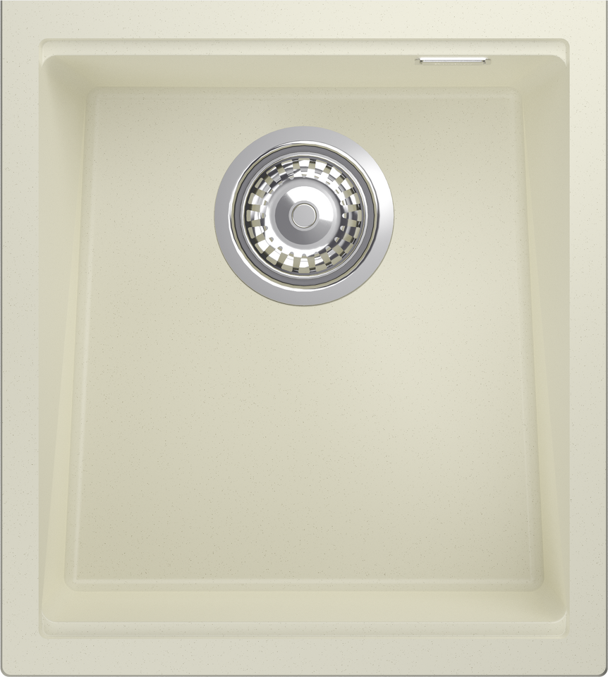 Фото Гранитная мойка Rivelato SCALINO SL-353  1-чаш 445*400 Жасмин 701