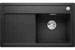 Превью картинка Гранитная мойка Blanсo BLANCO ZENAR 45S (чаша справа) SILGRANIT черный с кл.-авт. InFino #1