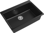 Превью картинка Кварцевая мойка Rivelato AXEL 70 1-чаша 730*520мм antracite #2