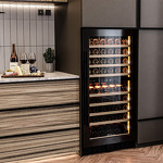 Превью картинка Шкаф винный встраиваемый Meyvel Винный холодильник (шкаф) компрессорный MEYVEL MV99PRO-KBT2 #19