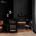 Превью картинка Шкаф винный  Винный холодильник (шкаф) компрессорный Dunavox DXFH-30.80 #4