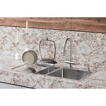 Превью картинка Смеситель для кухни Omoikiri Akita-S-C латунь/хром #2