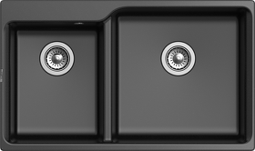 Картинка Rivelato AXEL 90D 2-чаши 870*520мм Черный 502