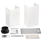 Превью картинка Наклонная вытяжка KRONAsteel IRIDA 600 white push button #6