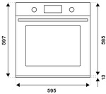 Превью картинка Электрический духовой шкаф Bertazzoni F6011PROPTX/23 #7