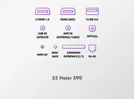 Превью картинка Телевизор Haier H55S90GUX #18