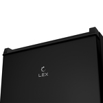 Превью картинка Холодильник с одной дверцей Lex LSD100BL однодверный холодильник с НТО #3