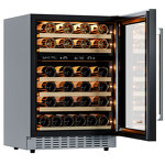 Превью картинка Шкаф винный встраиваемый Meyvel Винный холодильник (шкаф) компрессорный MEYVEL MV46PRO-KST2 #13