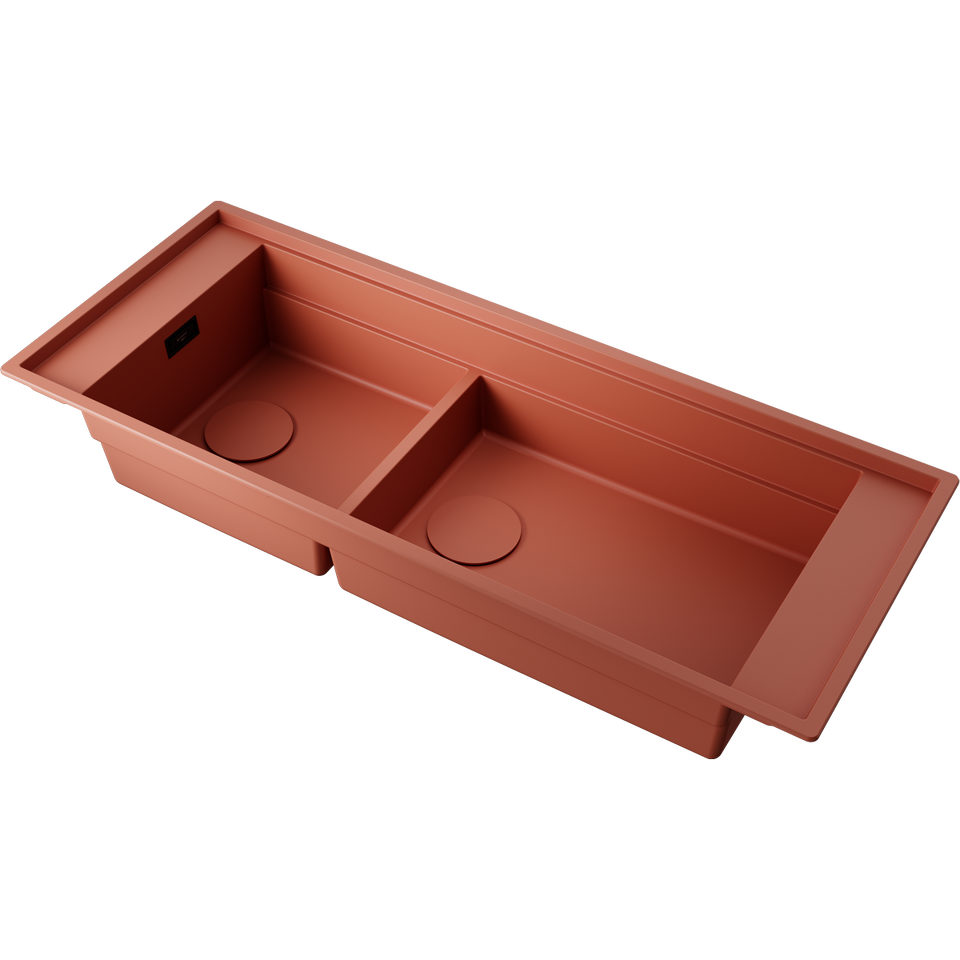 Фото Omoikiri Мойка Sintesi Pro 114-2-CN Artceramic/canyon