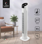 Превью картинка Вентилятор Lex LXFC 8361, 31" вентилятор-колонна, ПДУ, белый #1