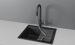 Превью картинка Смеситель для кухни GRANULA 8168, ШВАРЦ #3