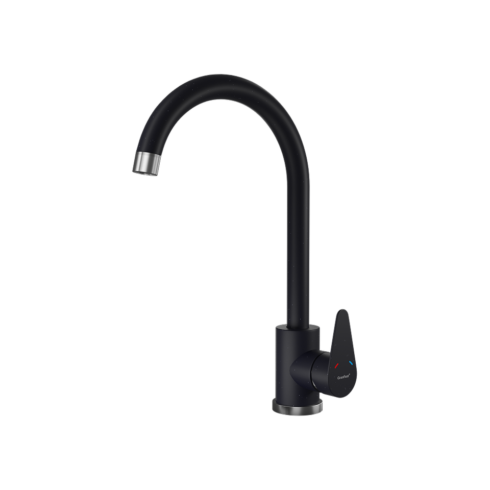 Фото Смеситель для кухни GranFest Z-5412 Черный