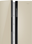 Превью картинка  Холодильник side by side Weissgauff WSBS 500 Inverter NoFrost Beige Glass #22