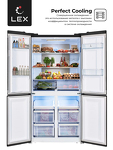 Превью картинка  Холодильник side by side Lex LCD505BlID #9