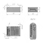 Превью картинка PULSE СТАНДАРТ Блок питания AC-230/DC-24V, IP20, 36W, STANDART (PS24-IP20-ST-36W) #2