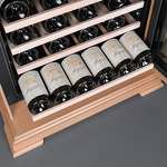 Превью картинка Шкаф винный  Meyvel Винный холодильник (шкаф) компрессорный MEYVEL MV46PRO-KBT2 (Натуральный бук) #11