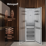 Превью картинка Холодильник с нижней морозилкой Weissgauff WRK 185 Total NoFrost Inverter White #20