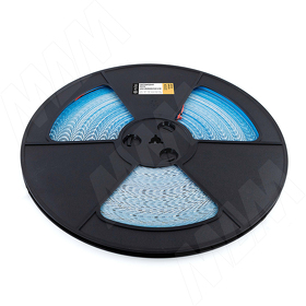 Картинка PULSE Лента светодиодная 2835/120, 12V, 50 м, основание 5 мм, теплый белый 3200К, IP20, 9.6W/1м (LS12-2835WW-9.6-5-50)