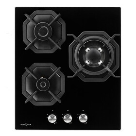 Картинка KRONA ALBERO 45 BL газовая варочная поверхность (независимая)