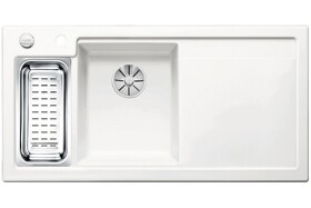 Картинка Blanсo AXON II 6 S (чаша слева) керамика PuraPlus глянцевый белый  с кл.-авт. InFino