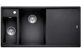Картинка Blanсo BLANCO AXIA III 6 S антрацит чаша слева, разделочный столик ясень c кл.-авт. InFino®