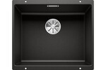 Превью картинка Гранитная мойка Blanсo SUBLINE 500-U SILGRANIT PuraDur черный с отв.арм. InFino #1