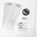 Превью картинка Встраиваемая вытяжка Lex HOGAN G 600 WHITE воздухоочиститель #3