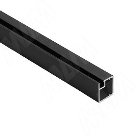 Картинка PULSE INTEGRO Профиль рамочный узкий, 19х20х19 мм, черный (анод), L-6000 (IN09117A)
