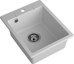 Превью картинка Кварцевая мойка GranFest GF-URBAN 240 Серый #2