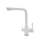 Превью картинка Смеситель для кухни Lex BIFERNO WHITE смеситель #1