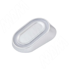 Картинка PULSE АУРА Светильник овальный, 12V, 2,5W, серебро, AURA (AU12-NO-MCR-NW3)