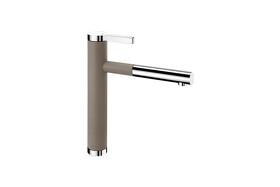 Картинка Blanсo LINEE-S хром / серый беж