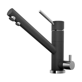 Картинка Omoikiri Tonami-BL латунь/черный