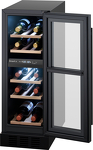 Превью картинка Шкаф винный встраиваемый Weissgauff WWCI-16 DB DualZone #11