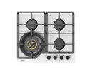 Превью картинка Газовая варочная панель Midea MG697VGW #3