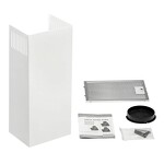 Превью картинка Наклонная вытяжка KRONAsteel ESTER 600 white PB #6