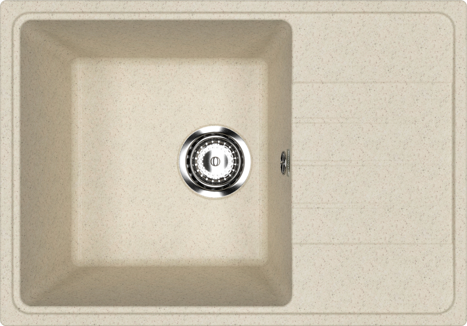 Фото Гранитная мойка Weissgauff WG 60002 Classic Ivory