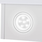 Превью картинка Наклонная вытяжка Maunfeld CASCADA 60 Glass White #11