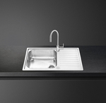 Превью картинка Металлическая мойка Smeg LGR861-2 #2