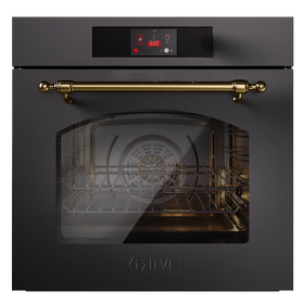 Картинка ILVE Nostalgie OV601NTPY/MGG матовый графит (фурн.латунь)