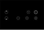 Превью картинка Электрическая варочная панель домино Lex EVH 320 BL панель стеклокерамическая электрическая #4