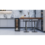 Превью картинка Шкаф винный  Meyvel Винный холодильник (шкаф) компрессорный MEYVEL MV12-CBF1 #4