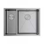 Превью картинка Металлическая мойка Omoikiri Taki 58-2-U/IF-R-IN нерж. сталь/нержавеющая сталь #1