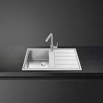 Превью картинка Металлическая мойка Smeg LDR861-2 #3