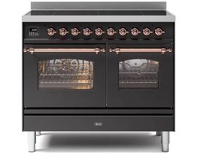 Картинка ILVE PDI106NE3/MGP матовый графит (фурн. медь)