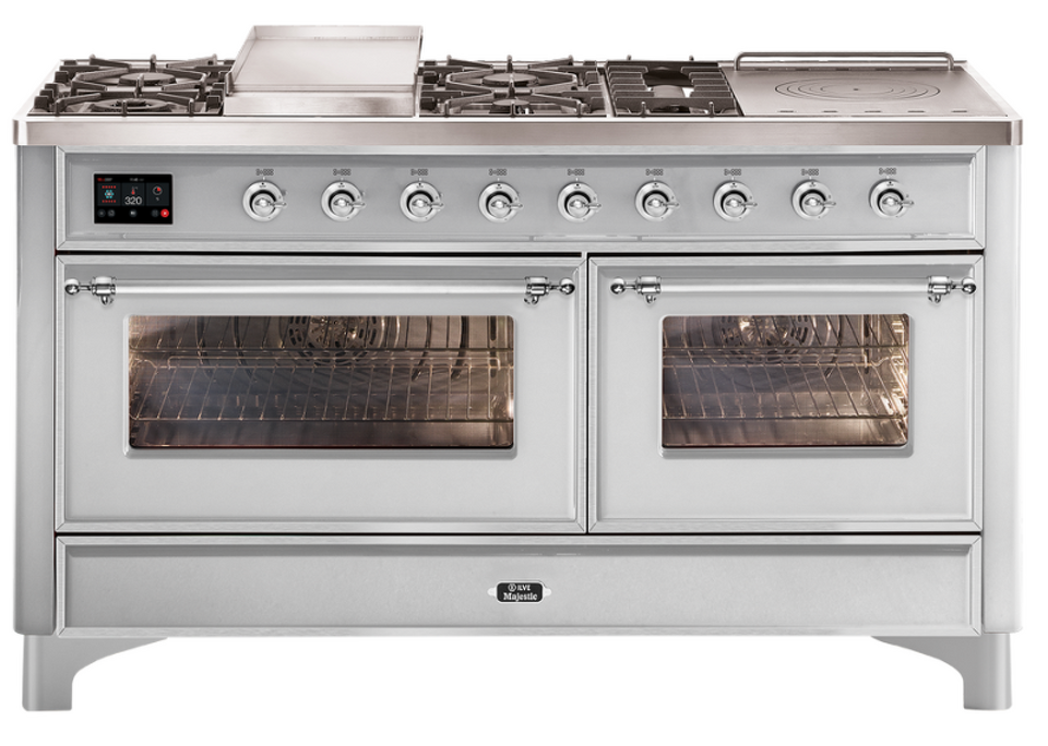 Фото Центр варочный ILVE M15FSDNE3/SSC нержавеющая сталь (фурн. хром)