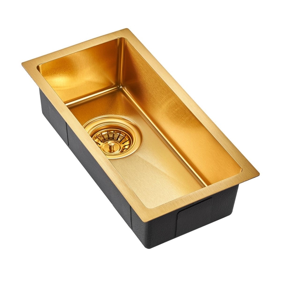 Фото Металлическая мойка EMAR EMB-126A PVD Nano Golden