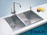 Превью картинка Металлическая мойка Oulin OL-F202 #2