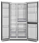 Превью картинка  Холодильник side by side Hyundai CS6073FV БЕЛОЕ СТЕКЛО #3