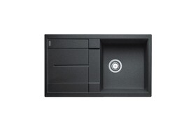 Картинка Blanсo METRA 5 S SILGRANIT PuraDur антрацит с клапаном-автоматом